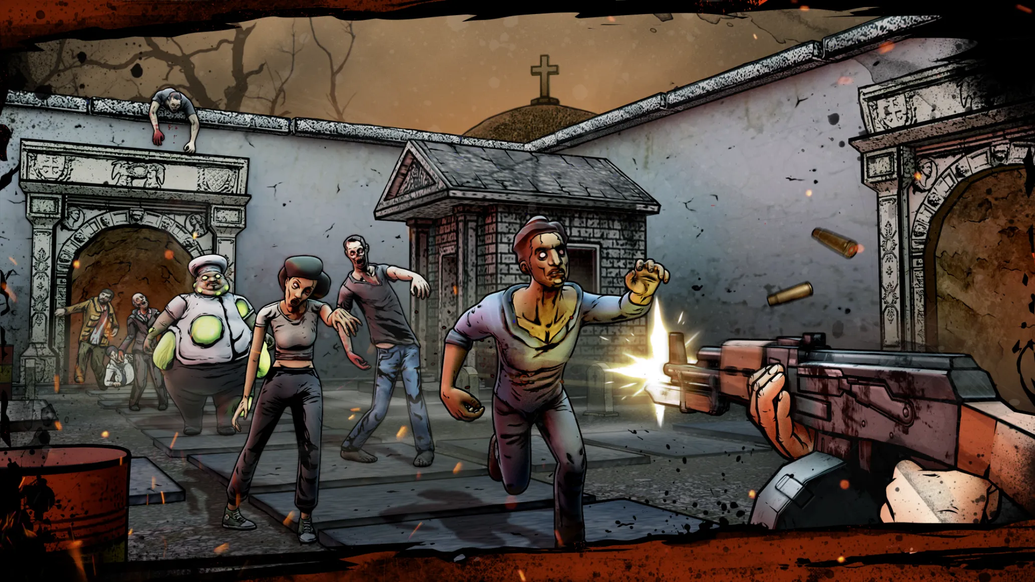 Zombie Conspiracy: Shooter [мод: бесплатные покупки] Screenshot 5