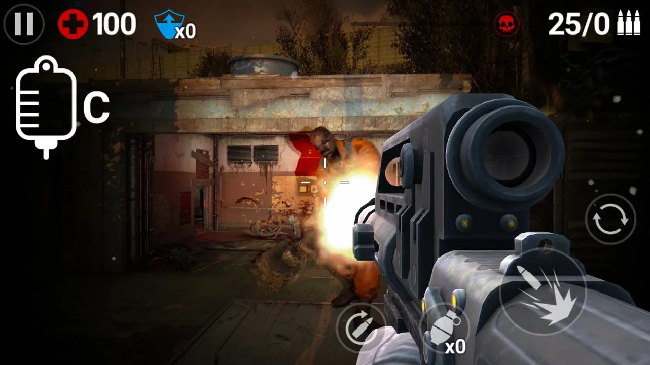 Gun Trigger Zombie [мод: режим бога] Screenshot 2