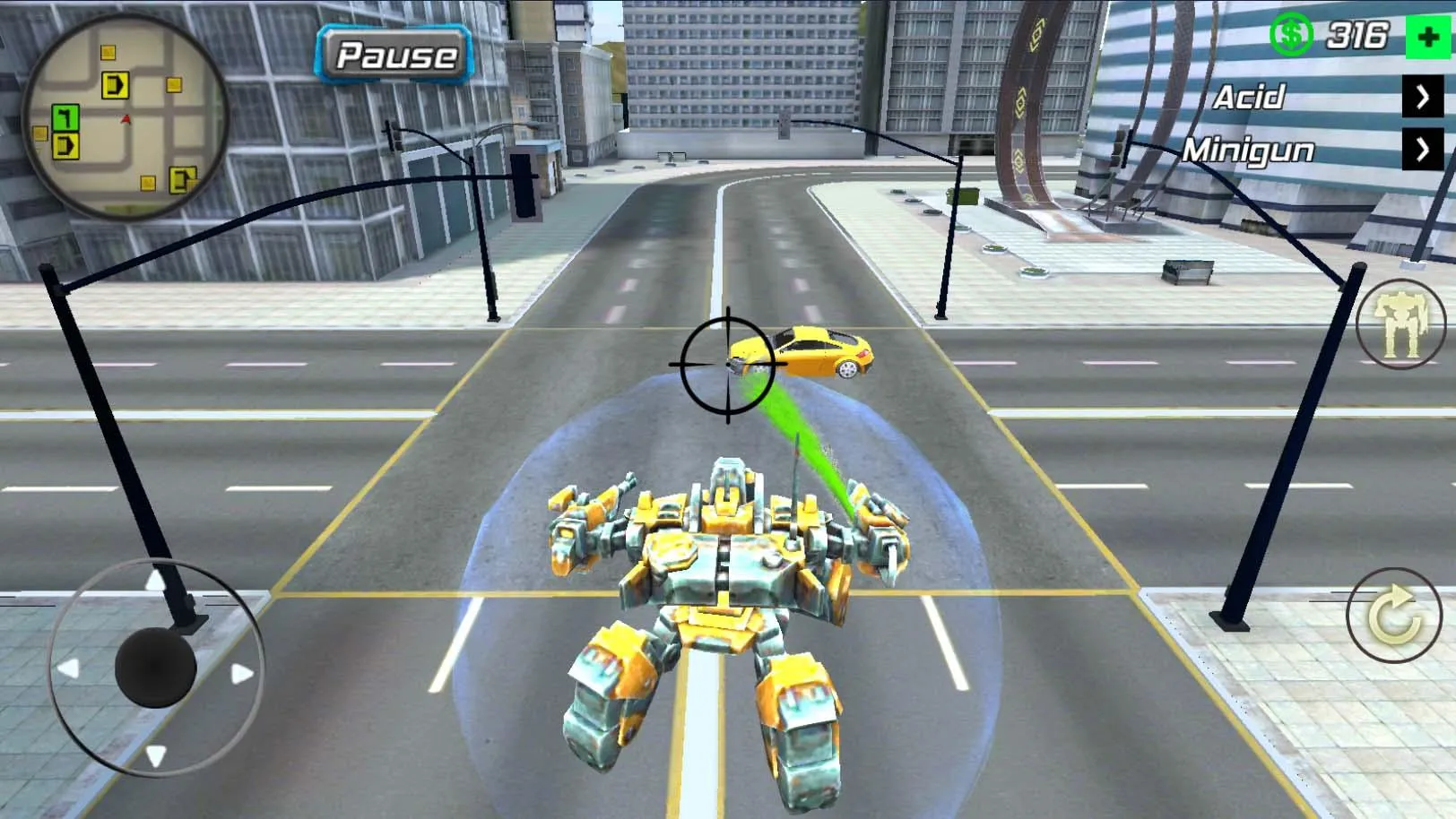 Super Crime Steel War Hero Iron Flying Mech Robot [мод: бесплатные покупки] Screenshot 3