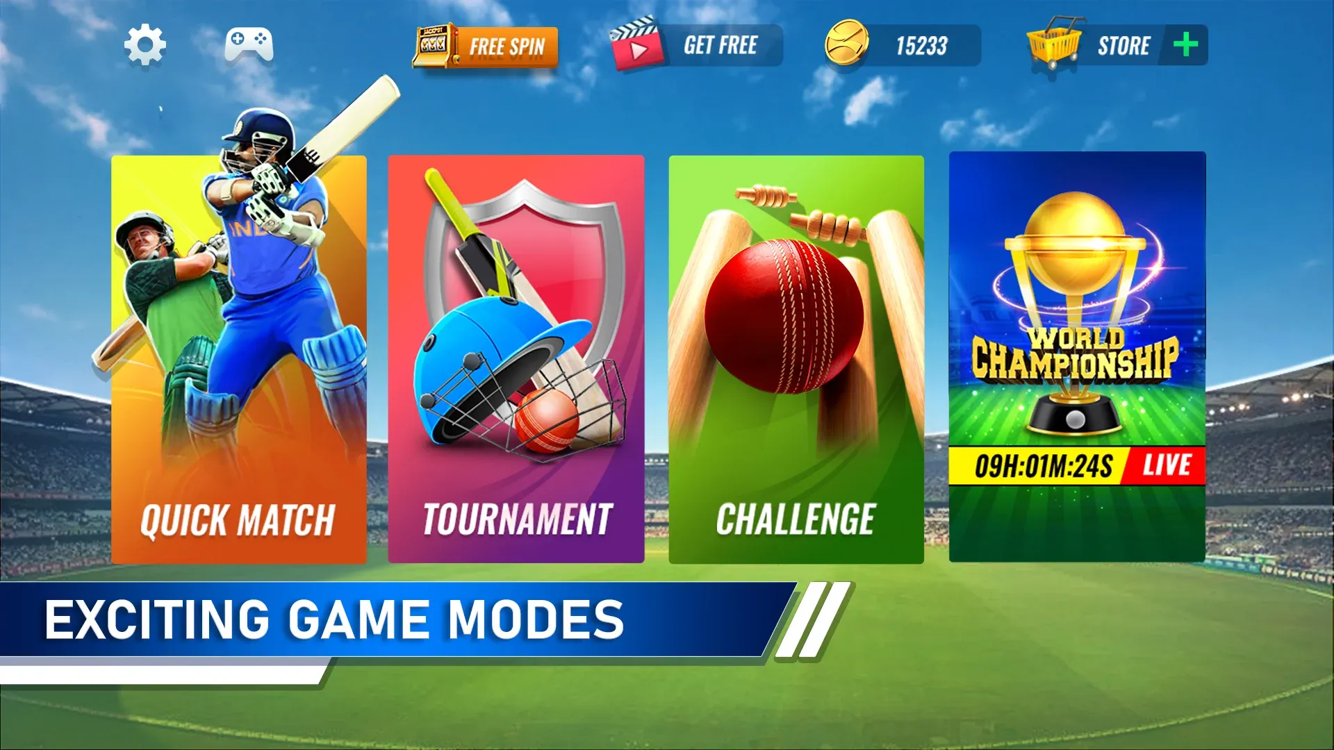 T20 Cricket Champions 3D v1.8.664 APK Мод (Бесплатные награды) Screenshot 2 T20 Cricket Champions 3D v1.8.664 APK Мод (Бесплатные награды) Screenshot 2