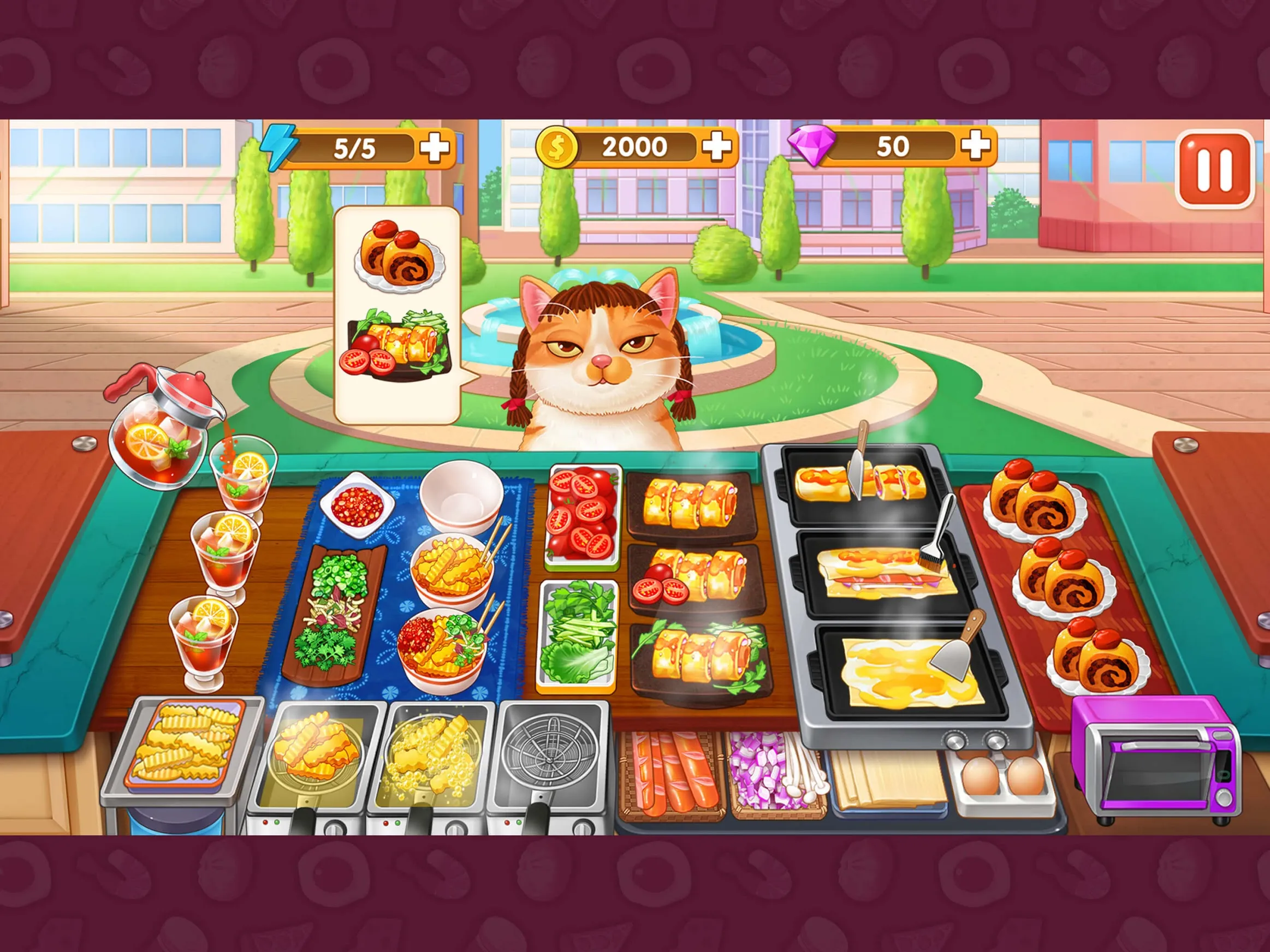 Breakfast Story: chef restaurant cooking games [мод: много денег] Screenshot 3