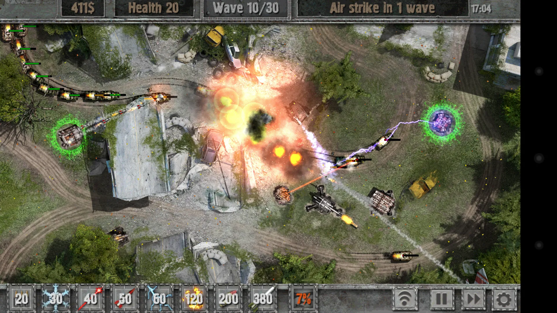 Defense Zone 2 HD v1.8.23 APK Мод (Много денег) Screenshot 1