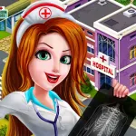Скачать Доктор Даш: больничная игра [мод: много денег] на Андроид