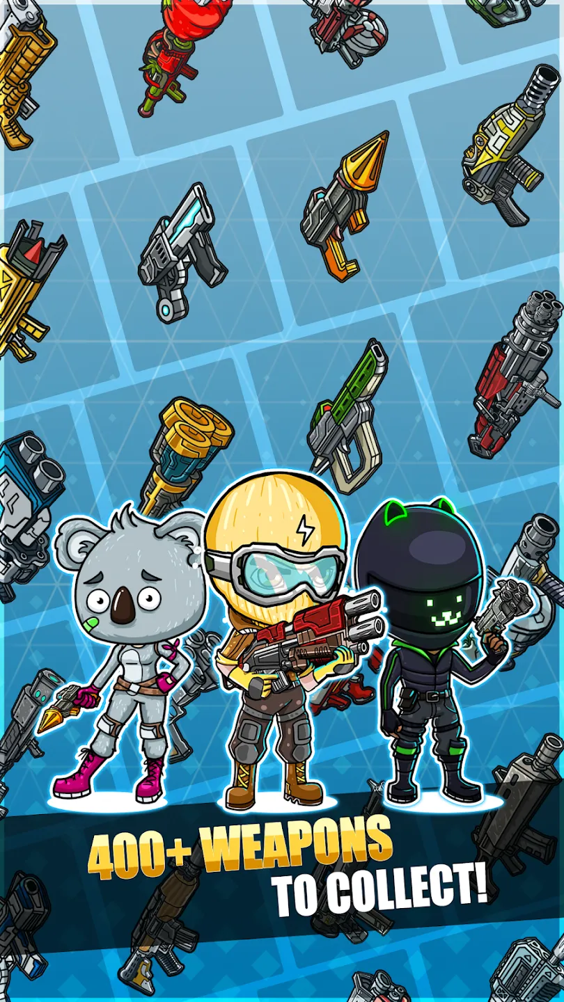 Idle Royale Merge Manager RPG v1.109 APK Мод (Меню) Screenshot 2