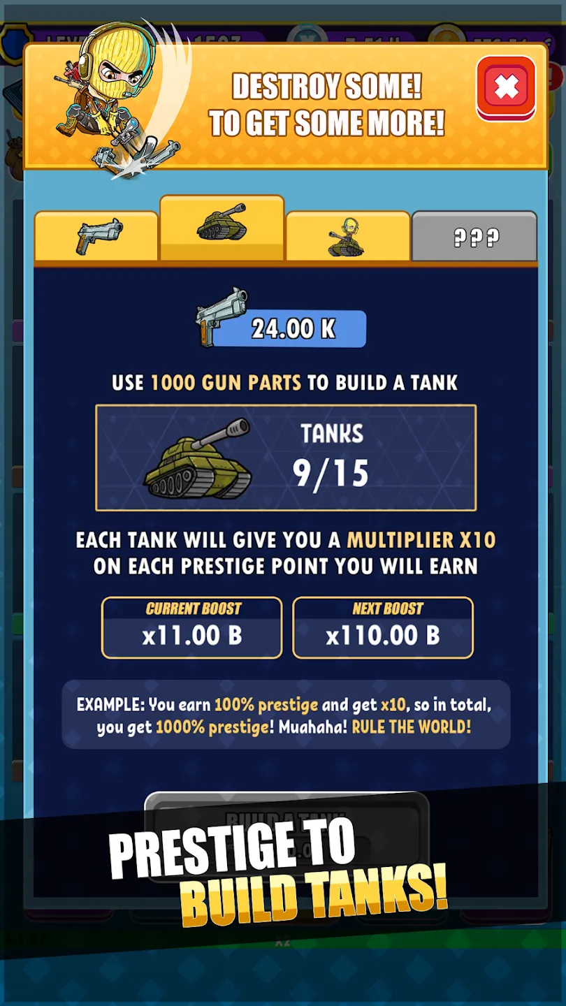 Idle Royale Merge Manager RPG v1.109 APK Мод (Меню) Screenshot 4