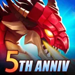 Скачать Pocket Knights2: Dragon Impact [мод: меню] на Андроид