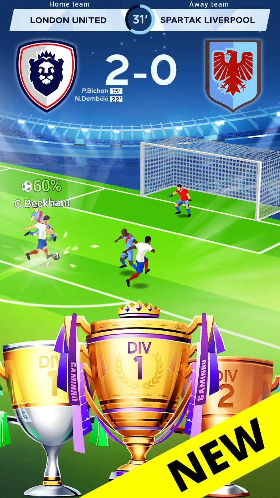 Idle Eleven - Football tycoon [мод: меню] Screenshot 2