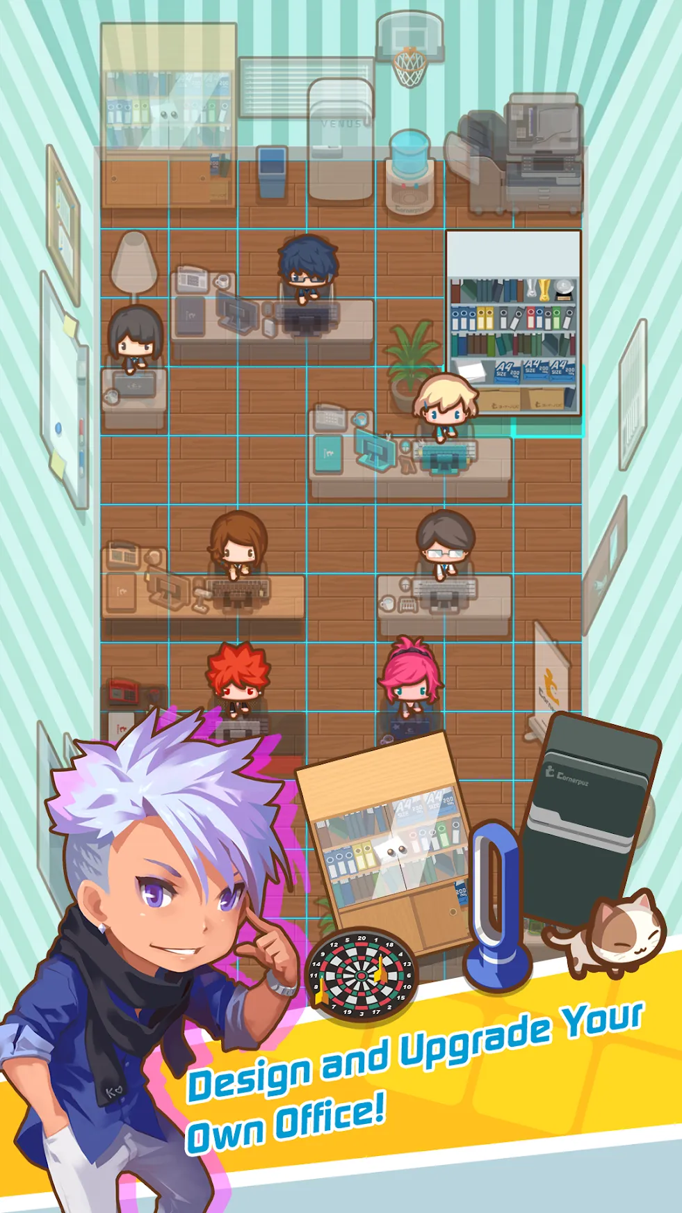 OH! My Office - Boss Sim Game [мод: много денег] Screenshot 3
