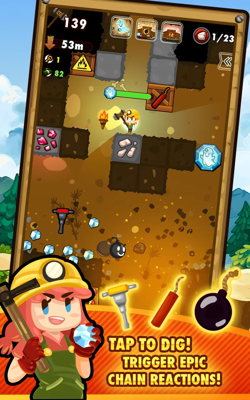 Pocket Mine 2 v6.8.0 APK Мод (Много денег) Screenshot 3 Pocket Mine 2 v6.8.0 APK Мод (Много денег) Screenshot 3