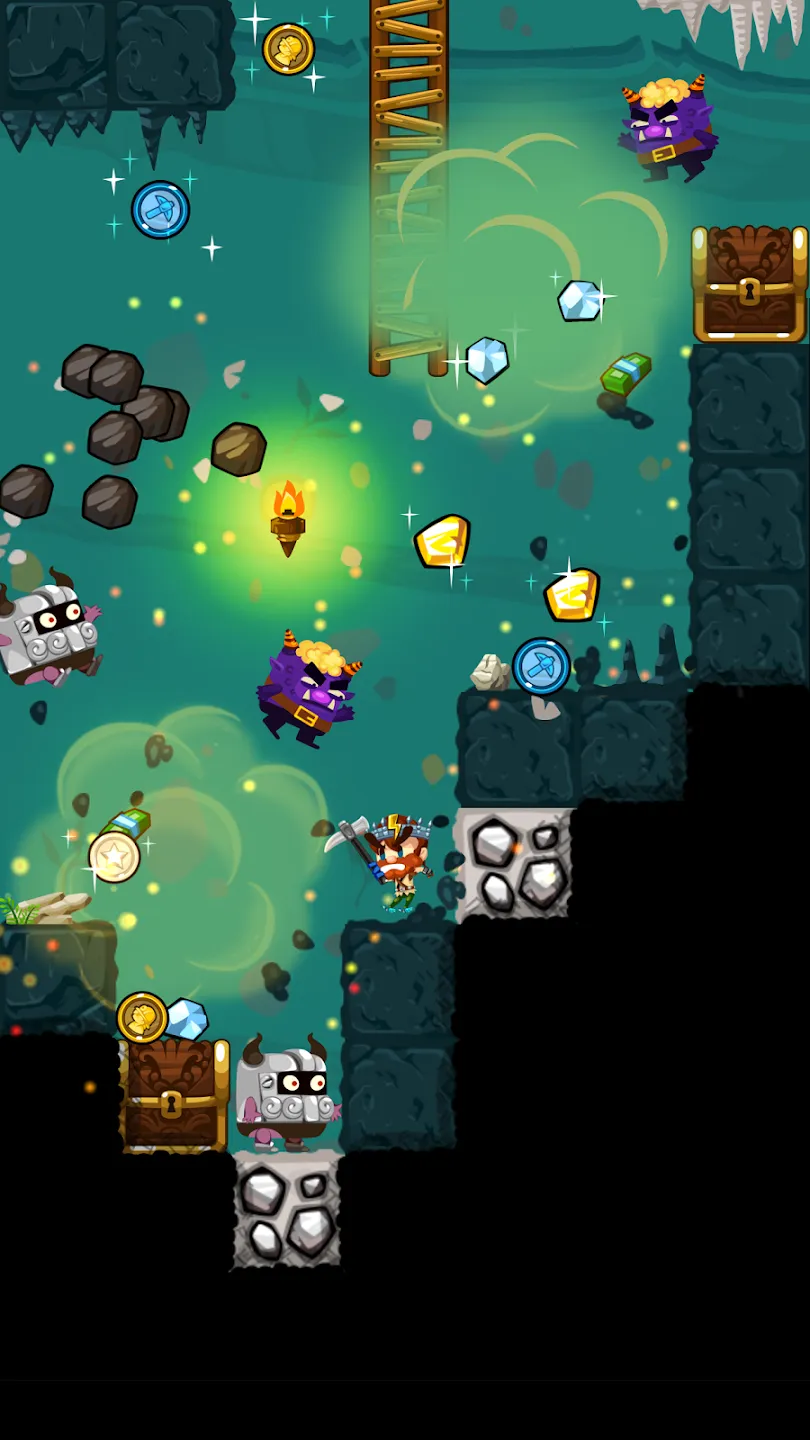 Pocket Mine 3 v66.4.0 APK Мод (Меню, Выносливость, Деньги, Магнит) Screenshot 1 Pocket Mine 3 v66.4.0 APK Мод (Меню, Выносливость, Деньги, Магнит) Screenshot 1