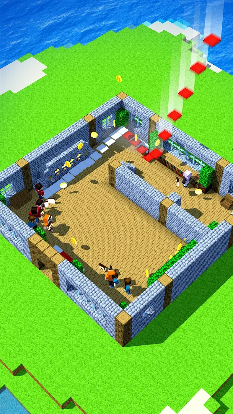 Tower Craft: ленивый строитель v1.10.23 APK Мод (Много денег) Screenshot 4 Tower Craft: ленивый строитель v1.10.23 APK Мод (Много денег) Screenshot 4