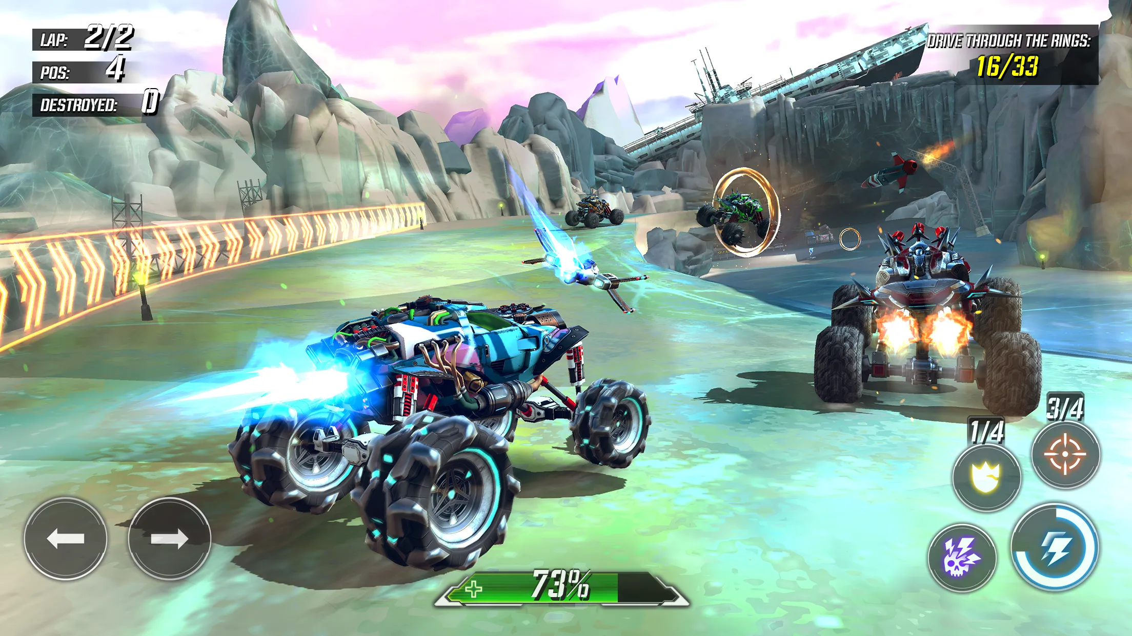RACE: Ракеты Арена Машины Экшн v1.4.23 APK Мод (Много денег) Screenshot 4 RACE: Ракеты Арена Машины Экшн v1.4.23 APK Мод (Много денег) Screenshot 4