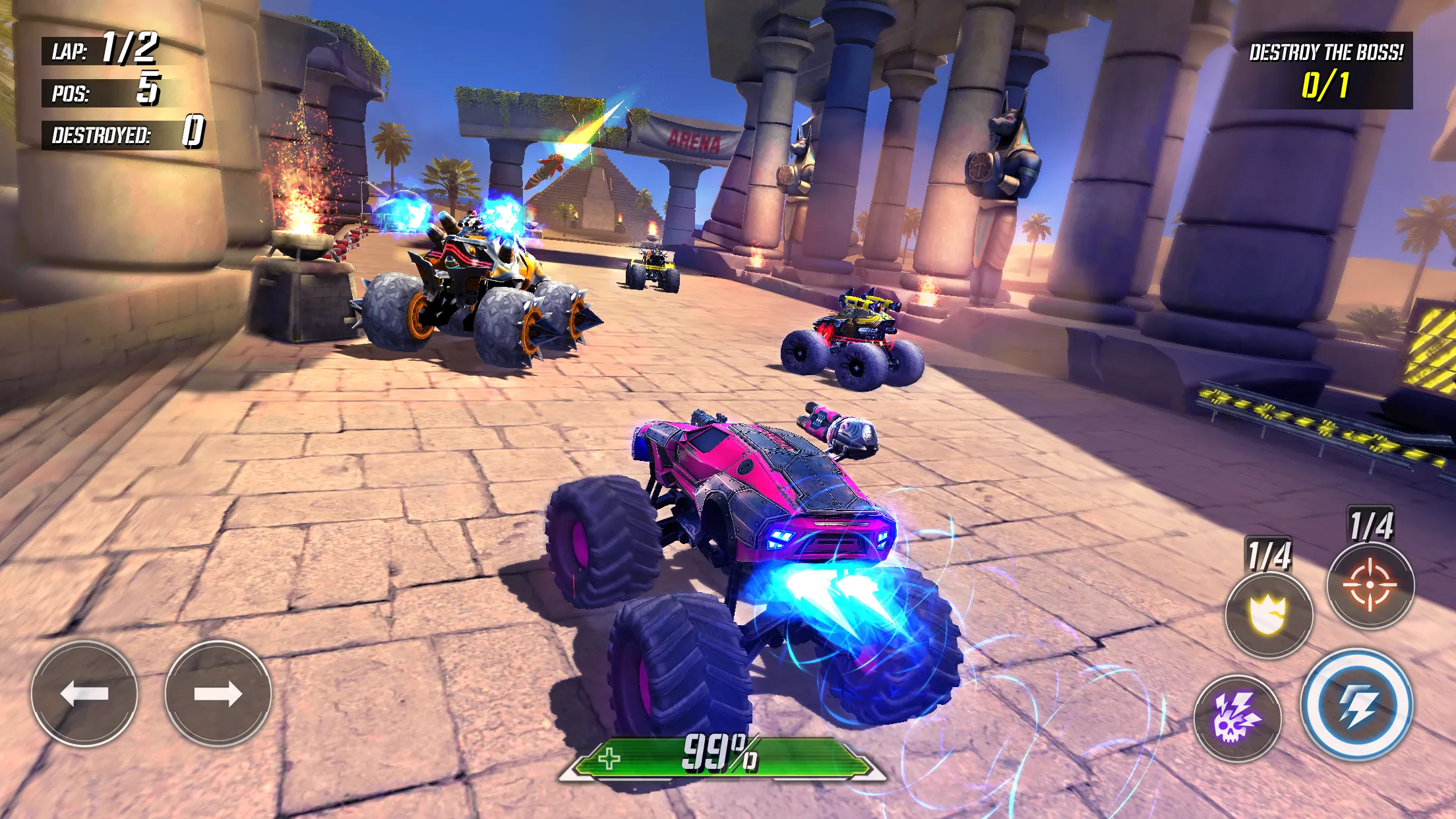 RACE: Ракеты Арена Машины Экшн v1.4.23 APK Мод (Много денег) Screenshot 5
