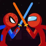 Скачать Spider Stickman Fight 2 [мод: много денег] на Андроид