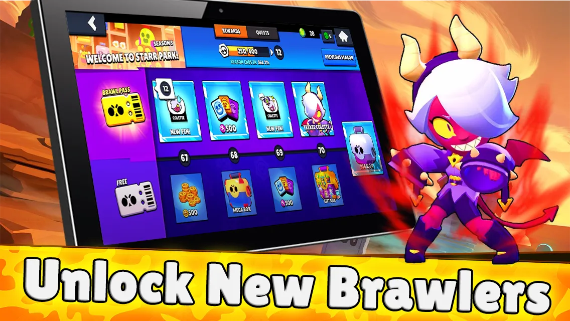 Brawl Pass box simulator for Brawl Stars Screenshot 2