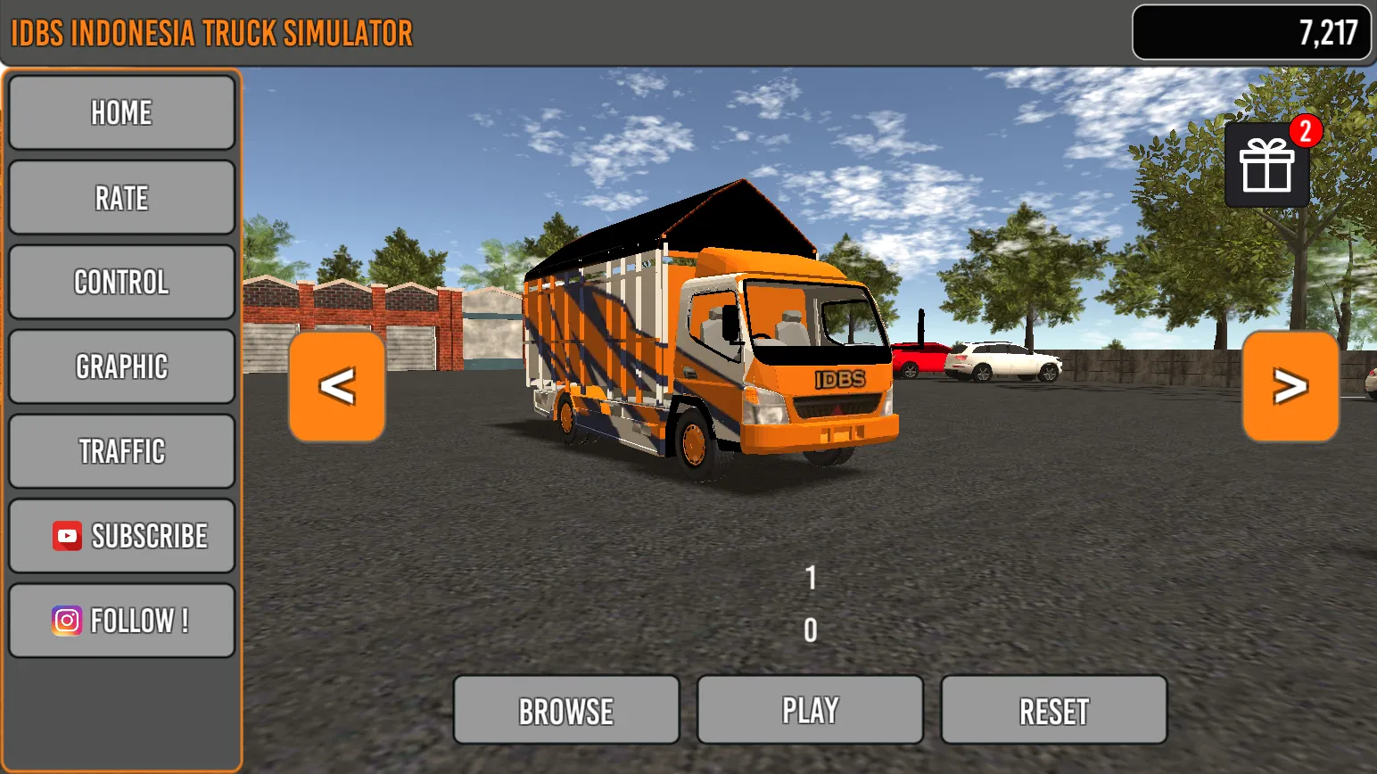 IDBS Indonesia Truck Simulator [мод: бесплатные награды] Screenshot 1