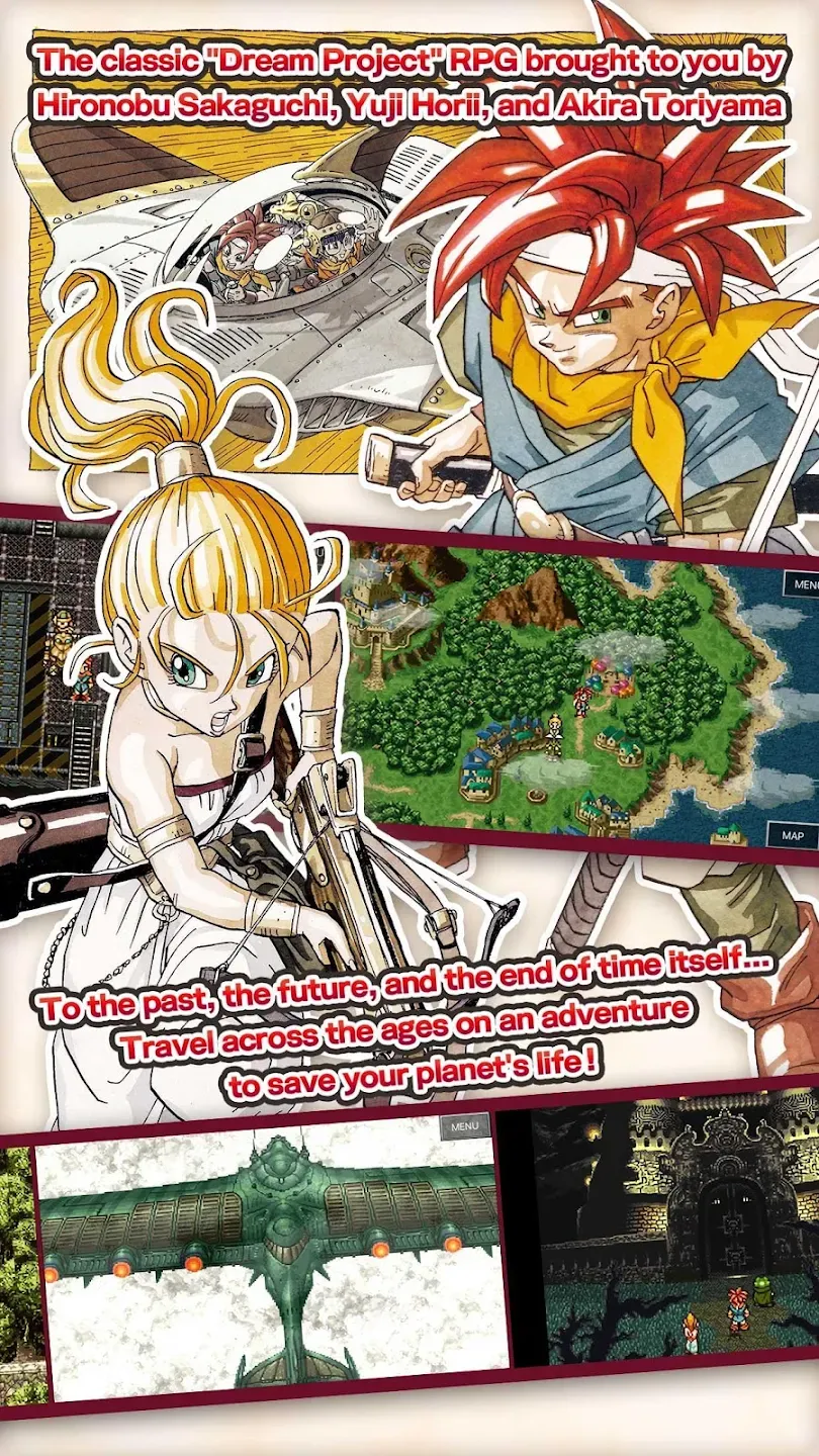 CHRONO TRIGGER (Upgrade Ver.) v2.1.5 APK Мод (Меню, Currency, Max HP & MP) Screenshot 2