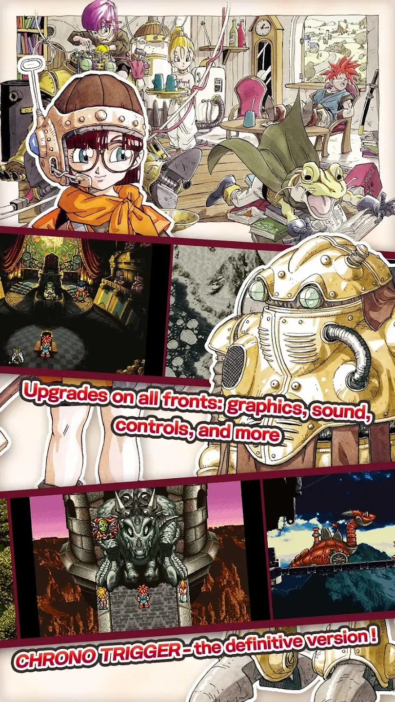 CHRONO TRIGGER (Upgrade Ver.) v2.1.5 APK Мод (Меню, Currency, Max HP & MP) Screenshot 3