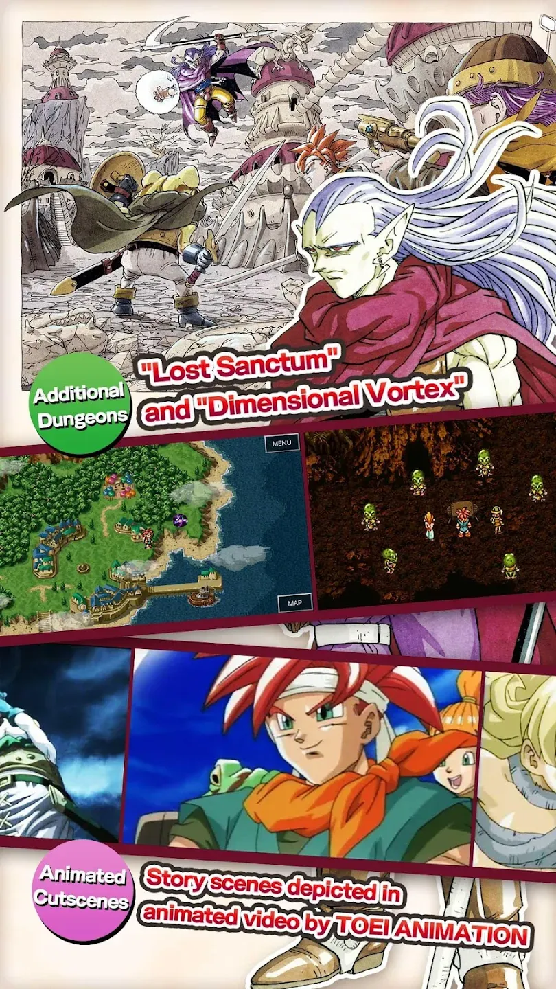 CHRONO TRIGGER (Upgrade Ver.) v2.1.5 APK Мод (Меню, Currency, Max HP & MP) Screenshot 5