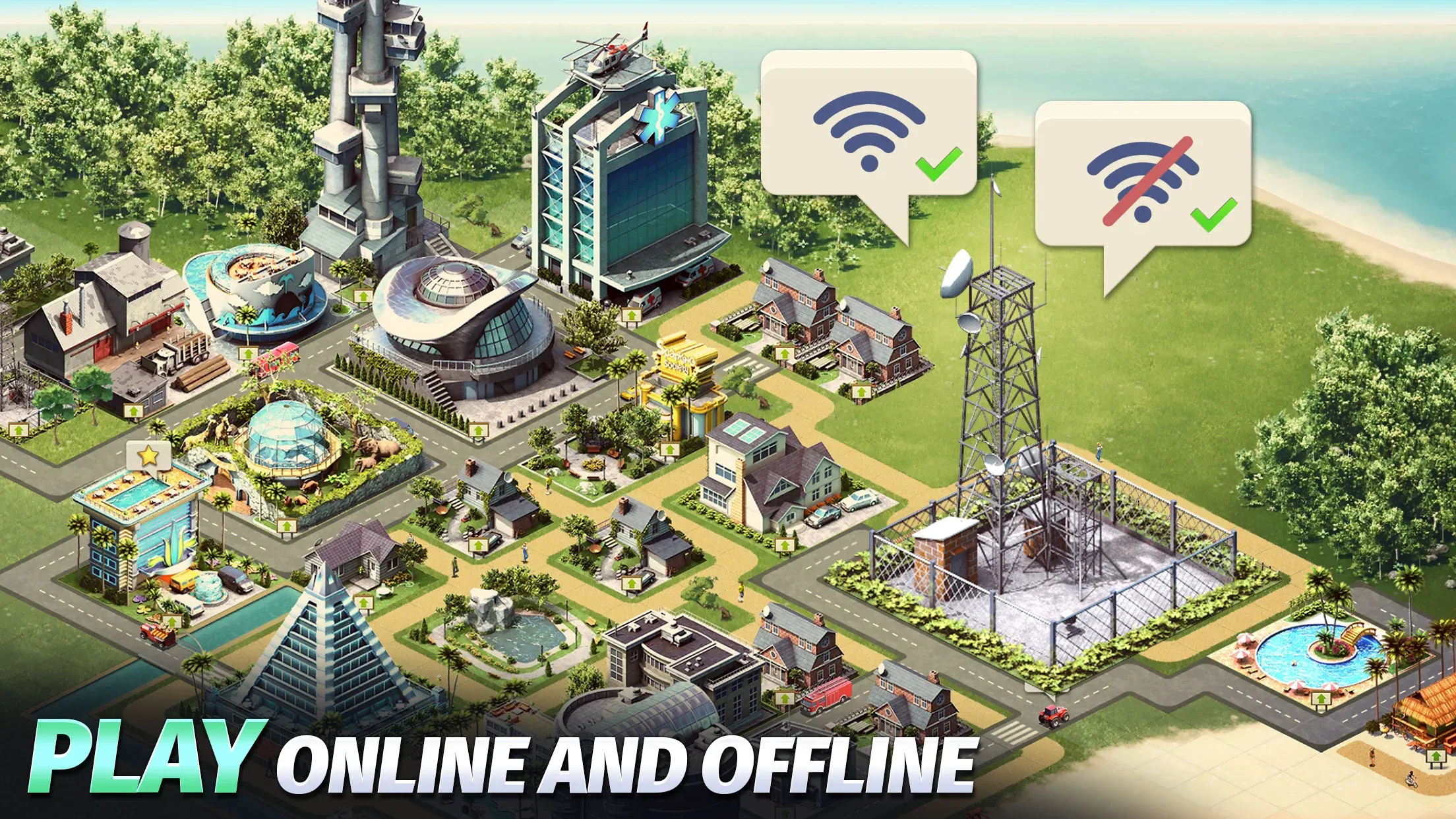 City Island 4: построить деревню v3.5.2 APK Мод (Много денег) Screenshot 2