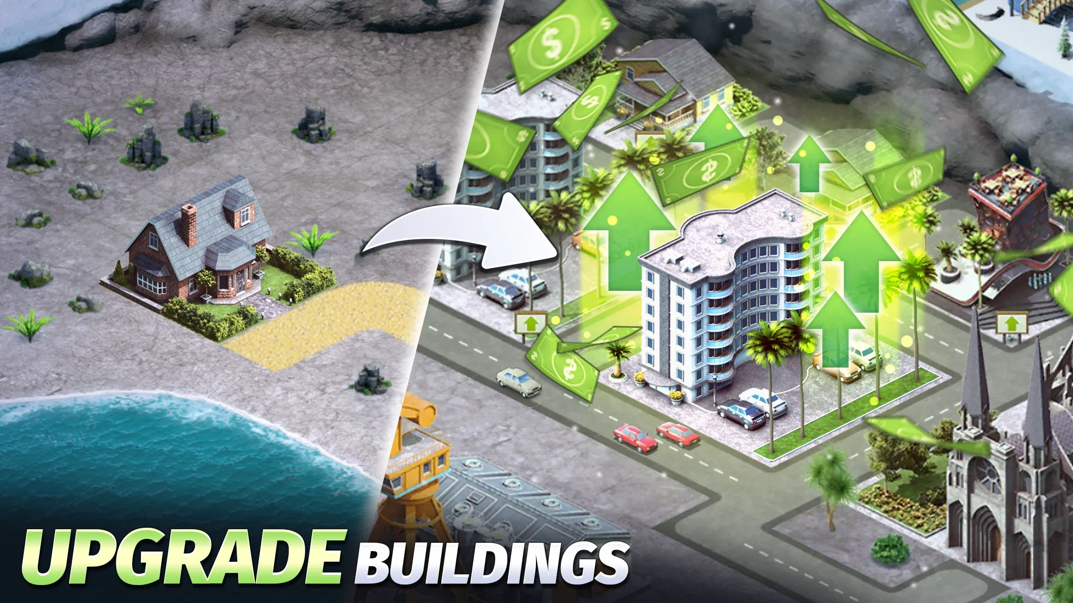 City Island 4: построить деревню v3.5.2 APK Мод (Много денег) Screenshot 4