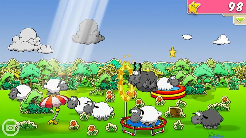 Clouds & Sheep Premium [мод: много звёзд] Screenshot 4