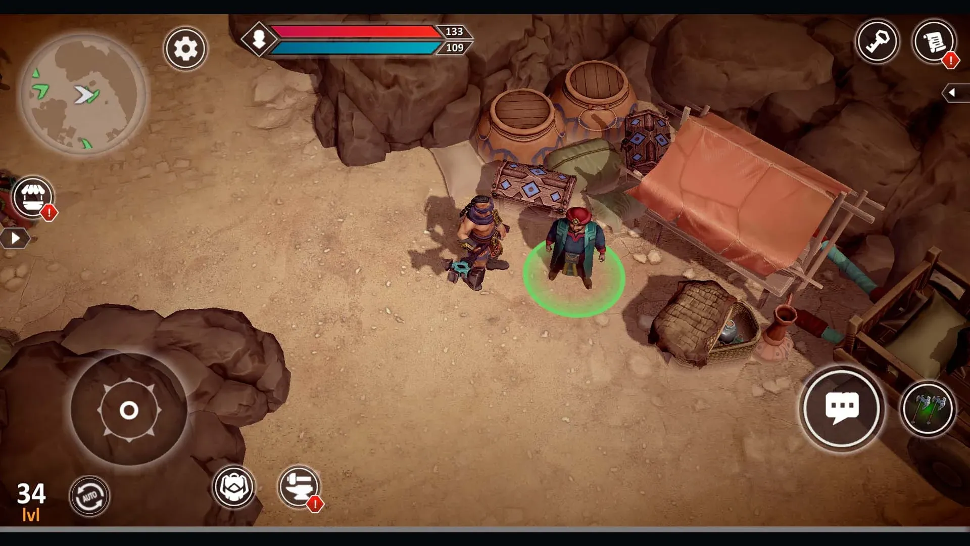 Exile: Выживание онлайн v0.56.7.3274 APK Мод (Меню, Режим бога, Много опыта) Screenshot 3