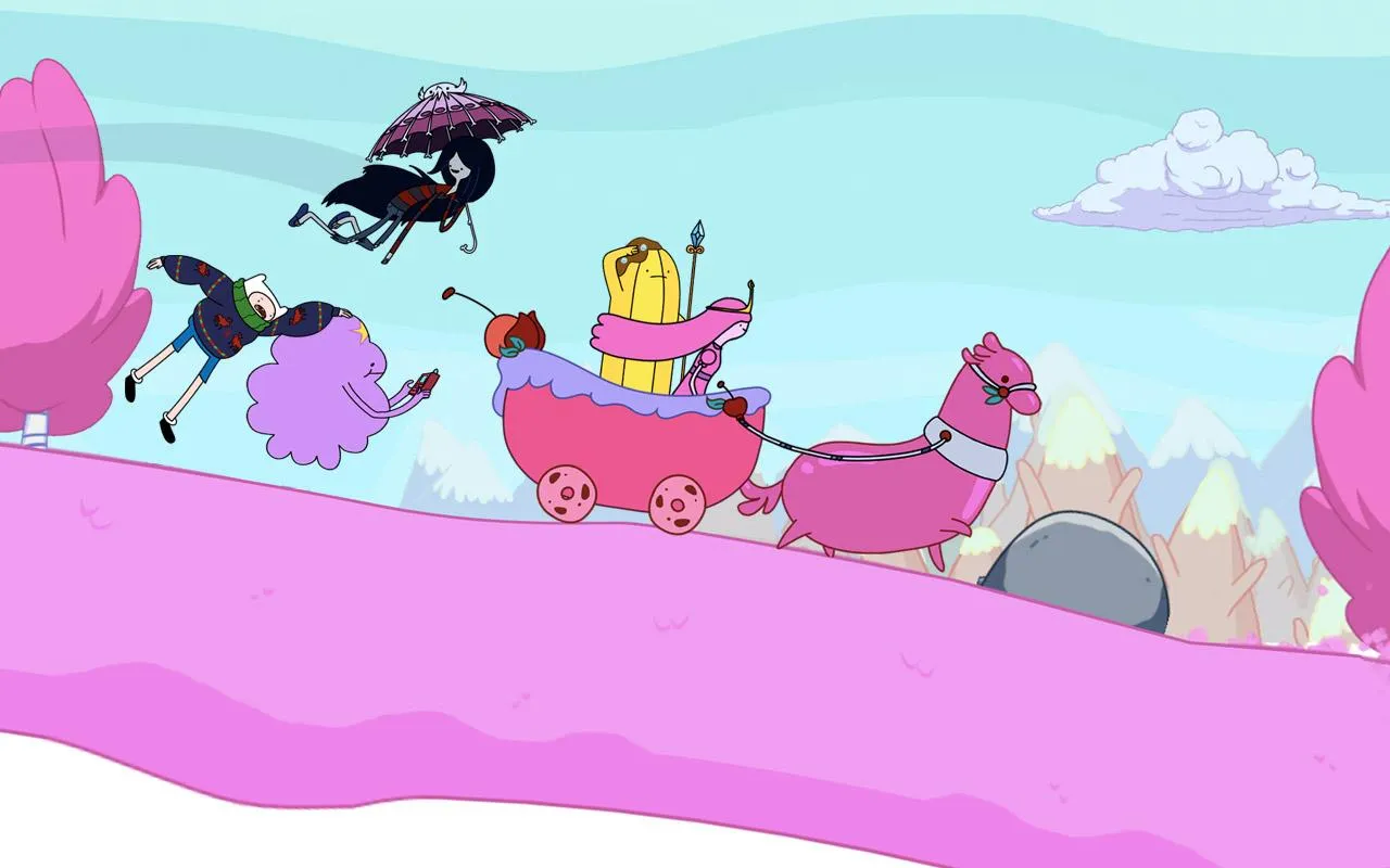 Ski Safari: Adventure Time [мод: много денег] Screenshot 4