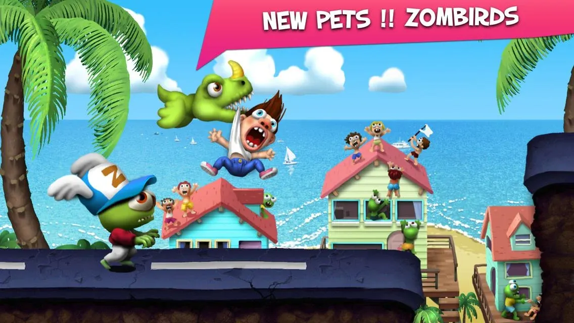 Zombie Tsunami (ЗОМБИ ЦУНАМИ) v4.7.1 APK Мод (Много денег) Screenshot 1