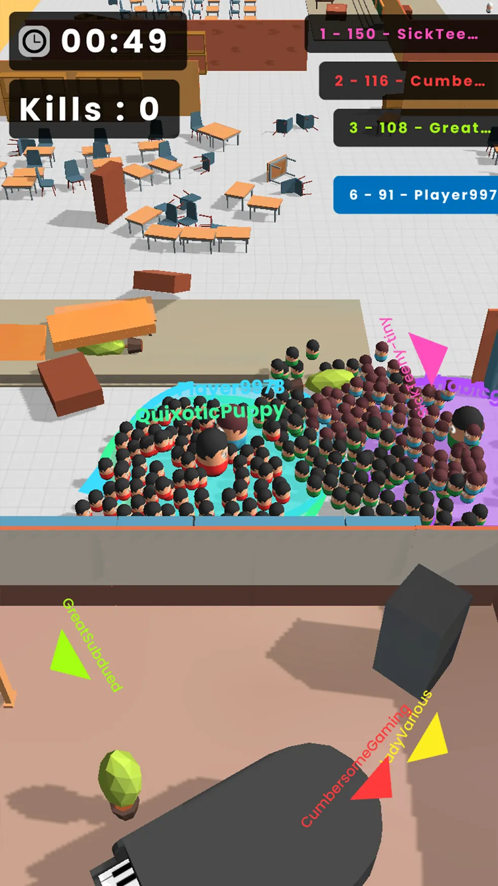 Popular Wars [мод: много денег] Screenshot 3