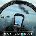 Скачать Sky Combat: онлайн ПВП бои на самолётах 5х5 [мод: бесконечные ракеты] на Андроид