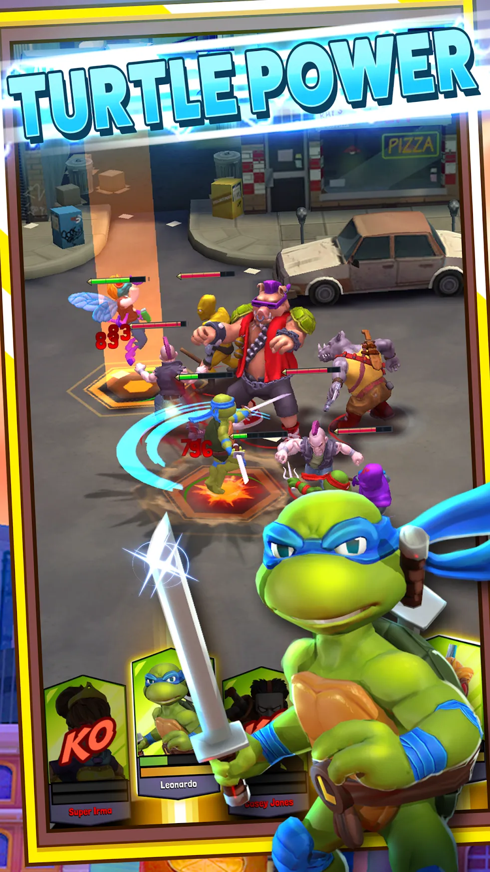 TMNT: Mutant Madness [мод: меню] Screenshot 1
