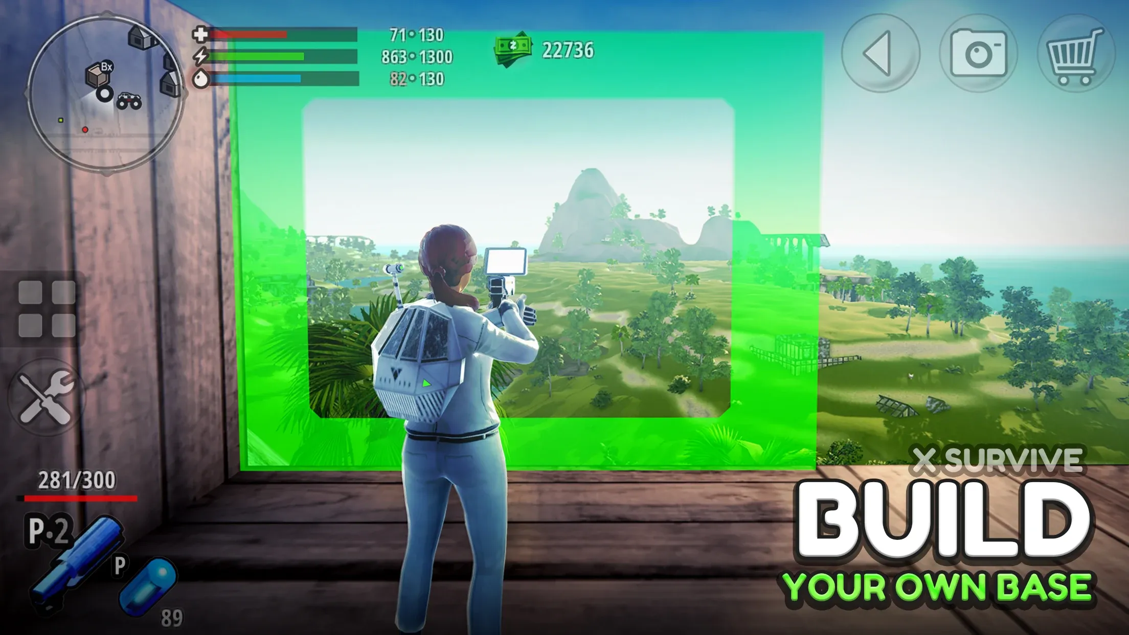 X Survive: Выживание Сандбокс v1.0941 APK Мод (Меню, Деньги, Крафт, Нет голода) Screenshot 1