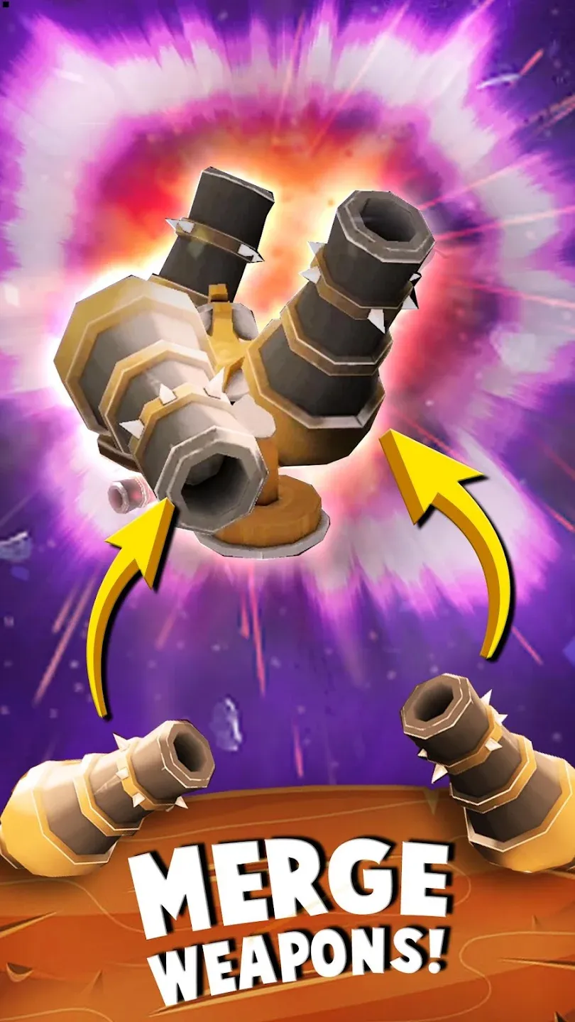 Castle Fusion Idle Clicker v2.0.2 APK Мод (Меню, Объединяйте всё) Screenshot 3