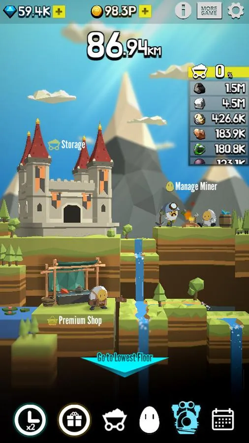 Земля бурильщик [мод: много денег] Screenshot 2