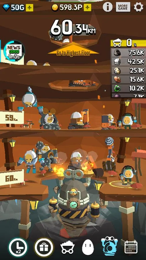 Земля бурильщик [мод: много денег] Screenshot 5
