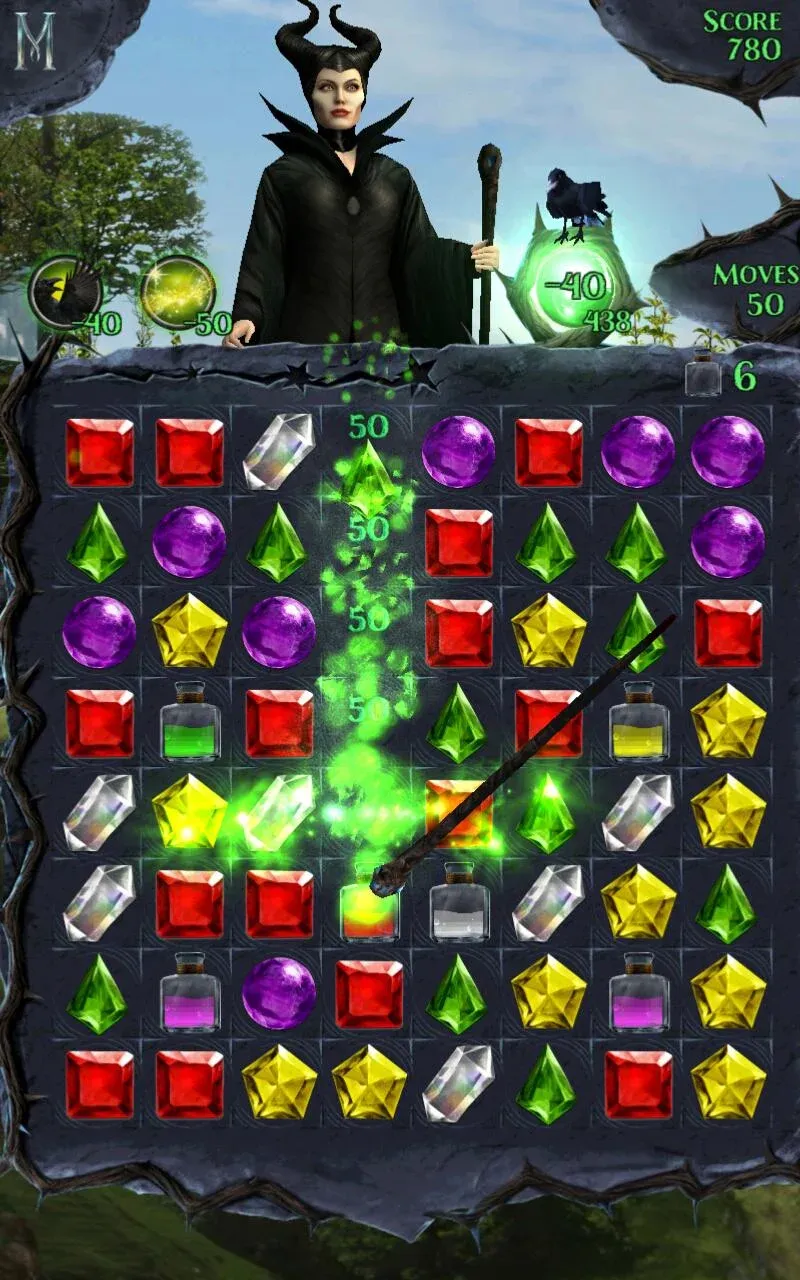 Дисней Малефисента Падение v9.36.5 APK Мод (Много жизней) Screenshot 5