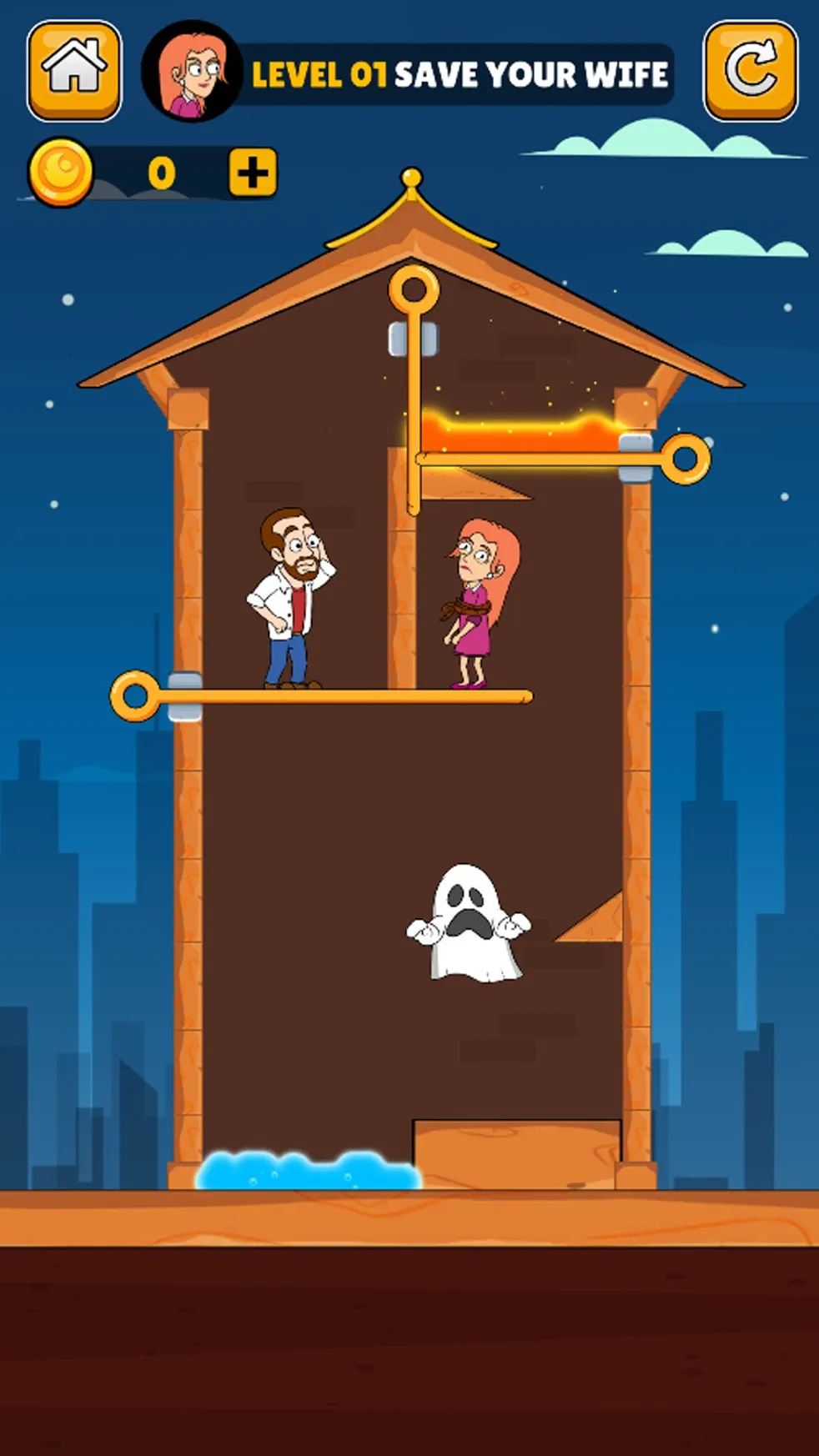 Home Pin: Pull The Pin Puzzle [мод: много денег] Screenshot 1