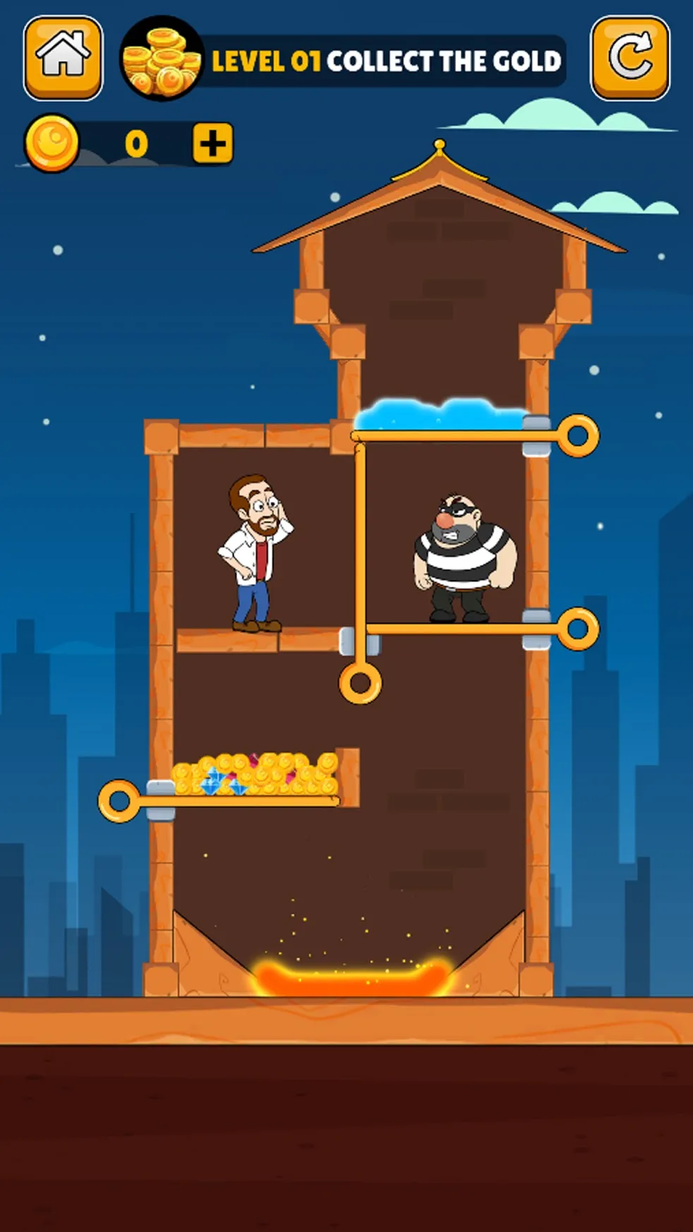 Home Pin: Pull The Pin Puzzle [мод: много денег] Screenshot 2