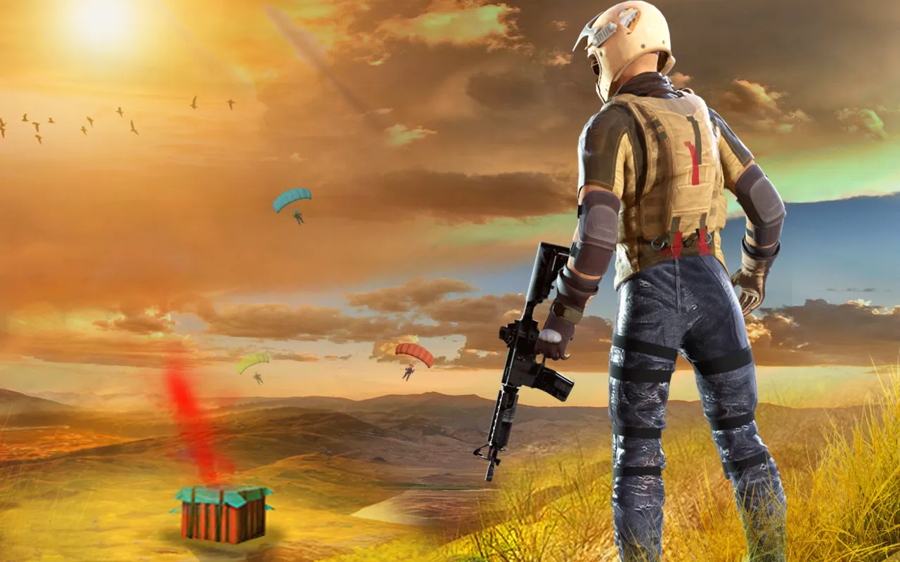 Call of Free Firing Battle Royale [мод: много денег] Screenshot 2