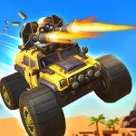 Скачать Battle Cars: Monster Hunter [мод: много денег] на Андроид
