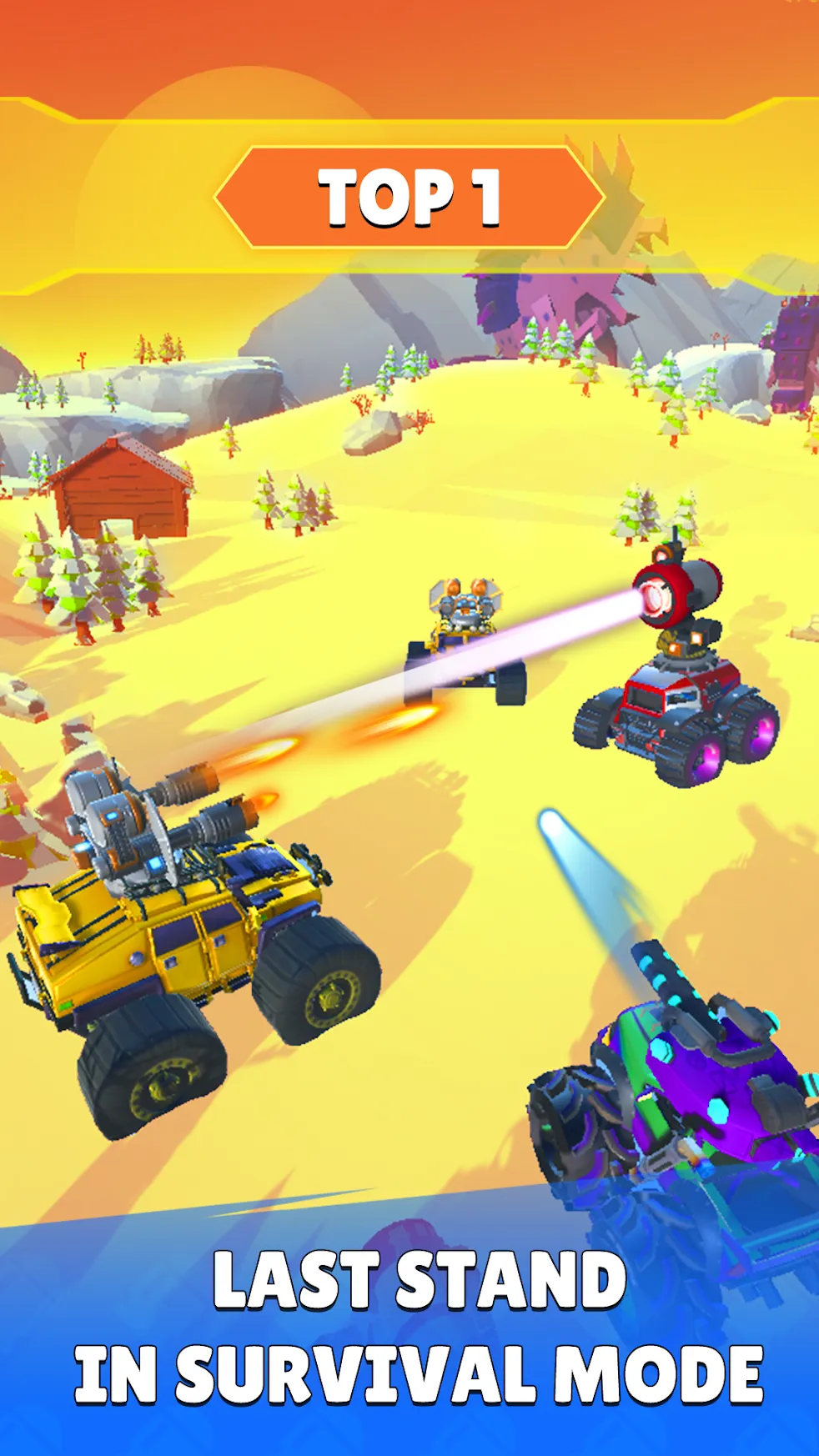 Battle Cars: Monster Hunter [мод: много денег] Screenshot 3