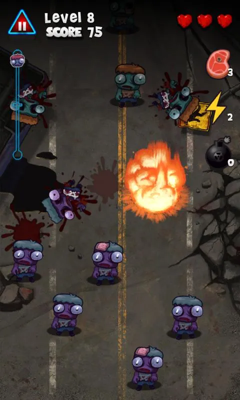 Сокрушитель зомби Zombie Smash [мод: бесплатные покупки] Screenshot 3