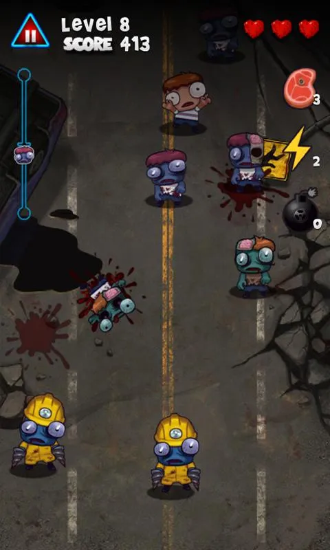Сокрушитель зомби Zombie Smash [мод: бесплатные покупки] Screenshot 4