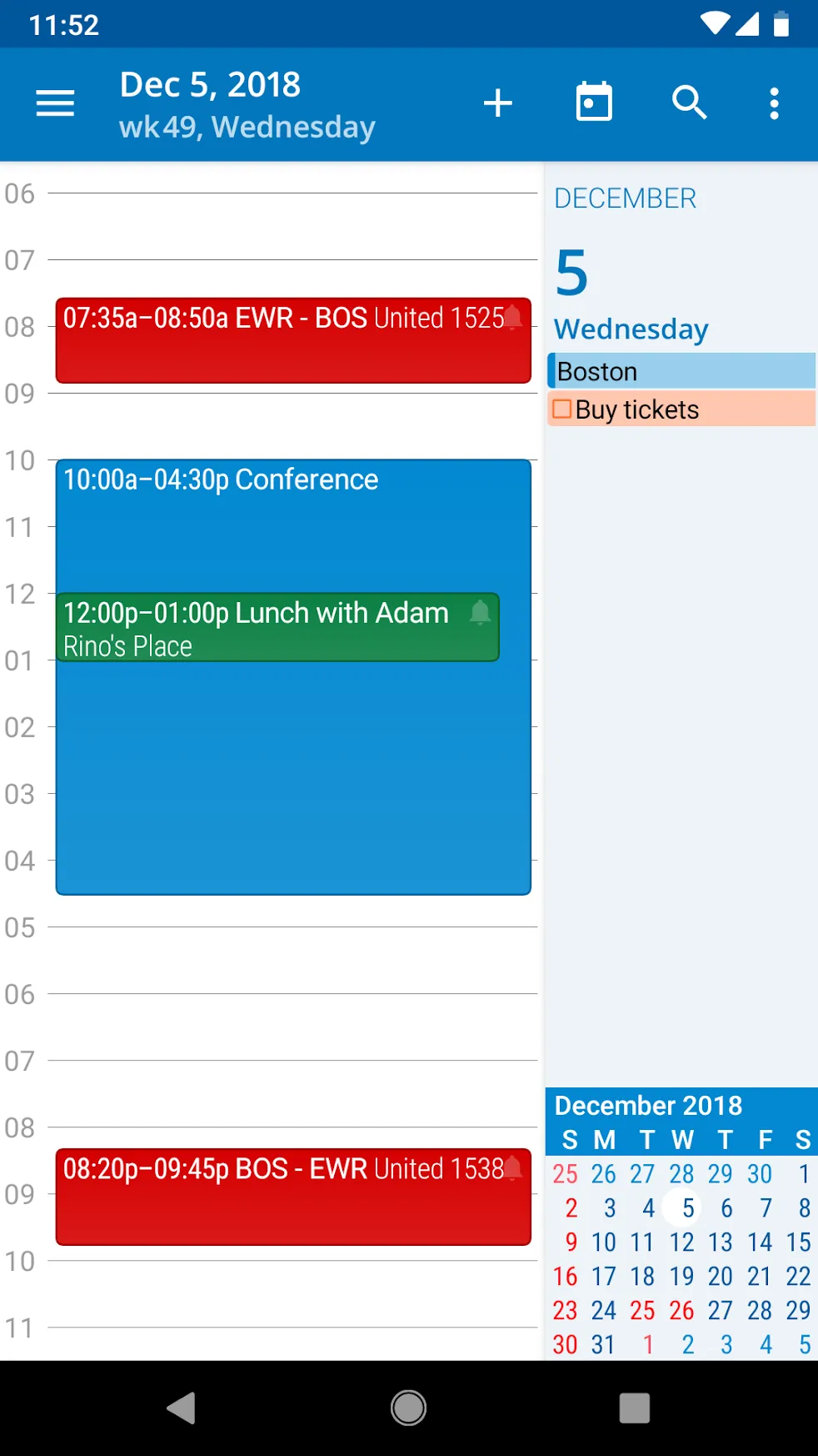 aCalendar+ Calendar & Tasks Paid [мод: полная версия] Screenshot 3