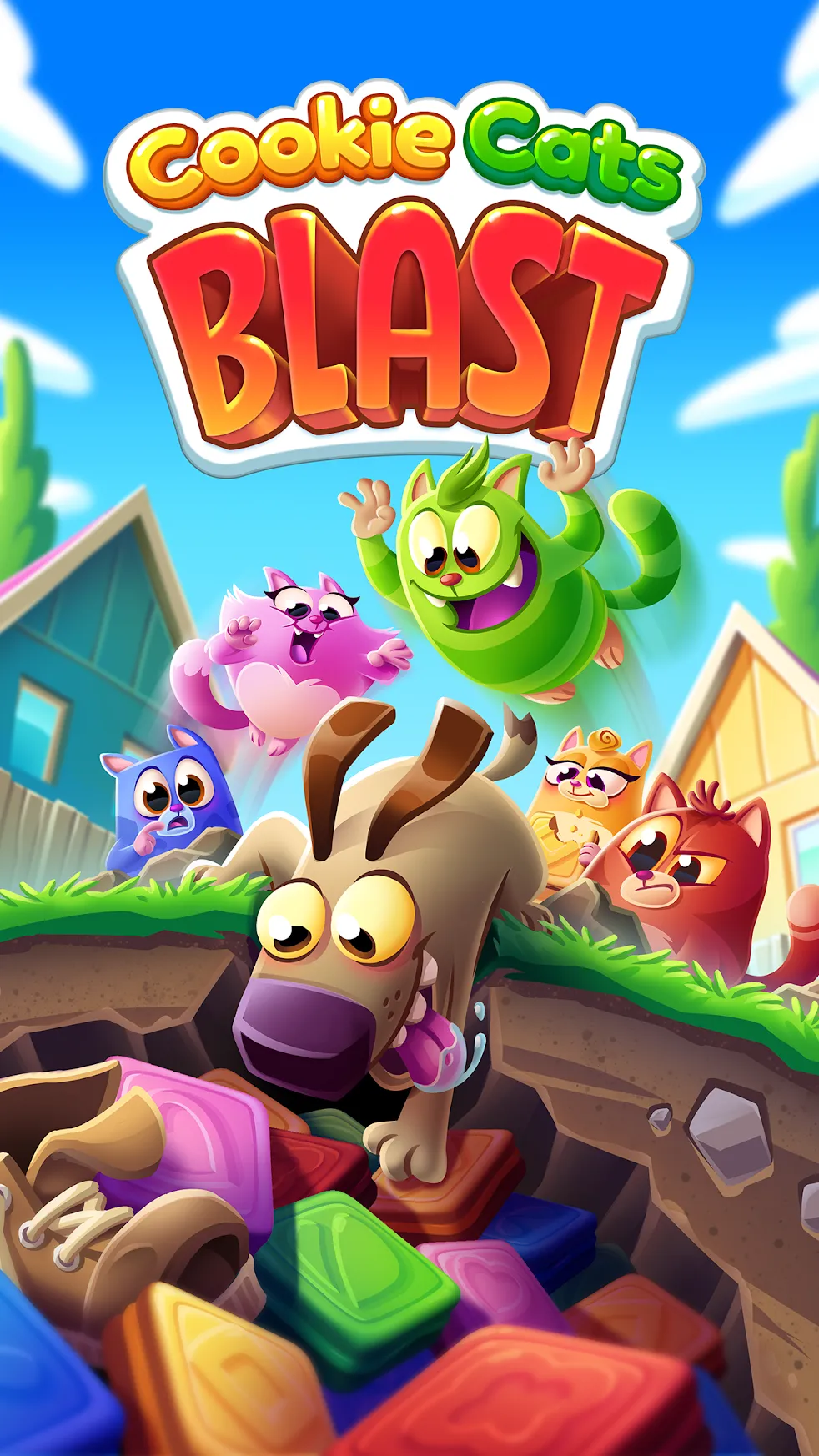 Cookie Cats Blast [мод: много денег] Screenshot 1