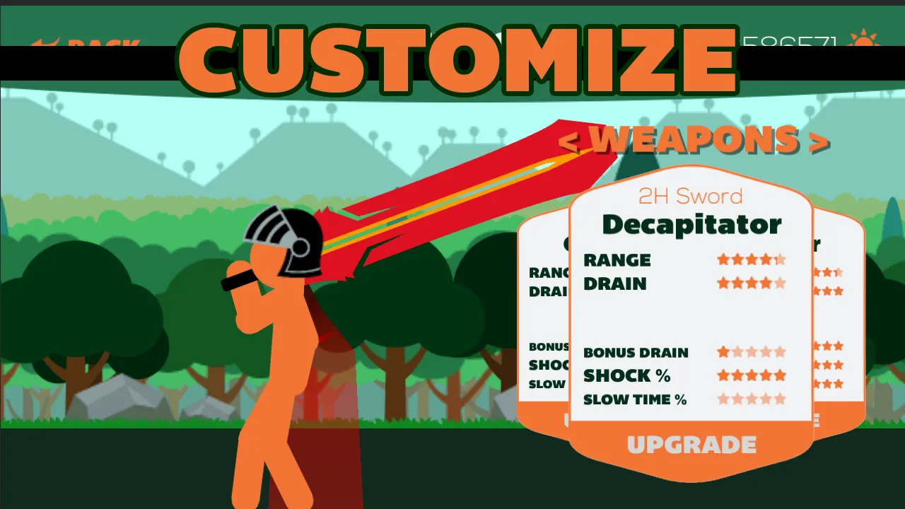 Stick Fight [мод: много денег] Screenshot 4