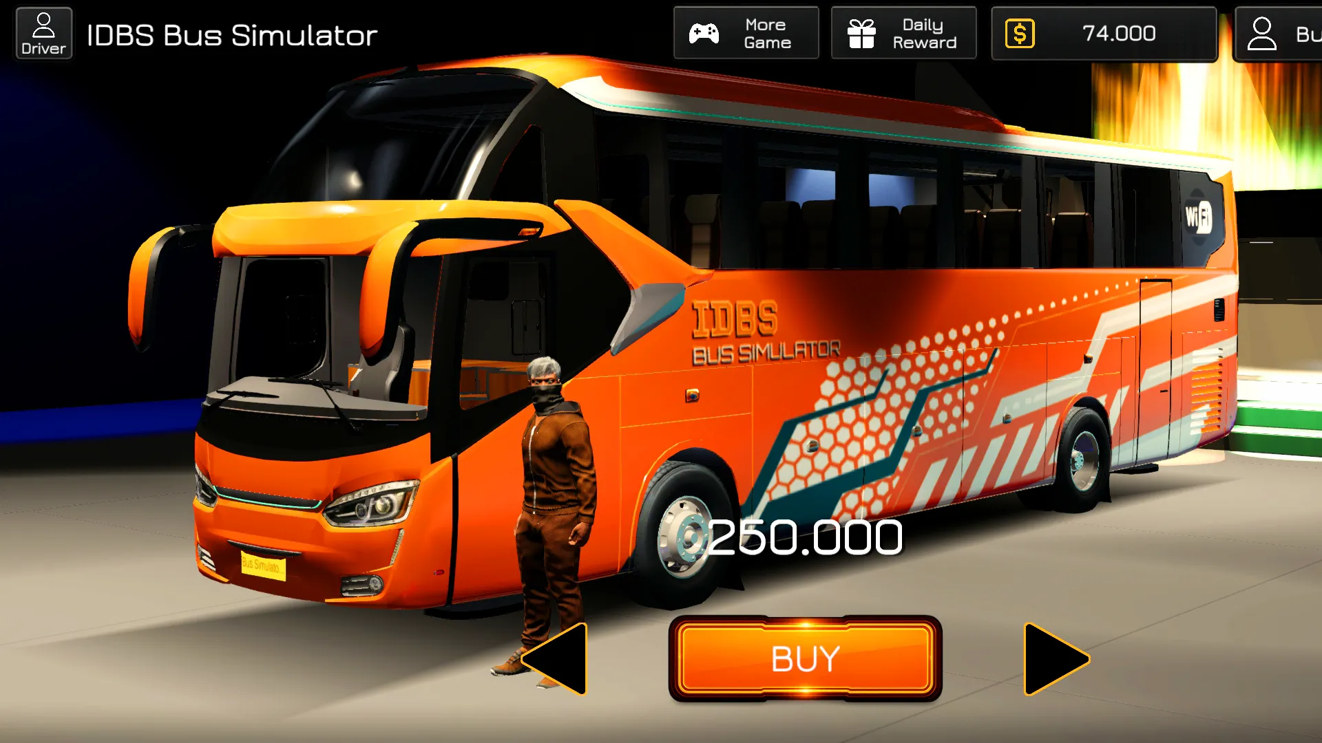 IDBS Bus Simulator v10.2 APK Мод (Много денег) Screenshot 1