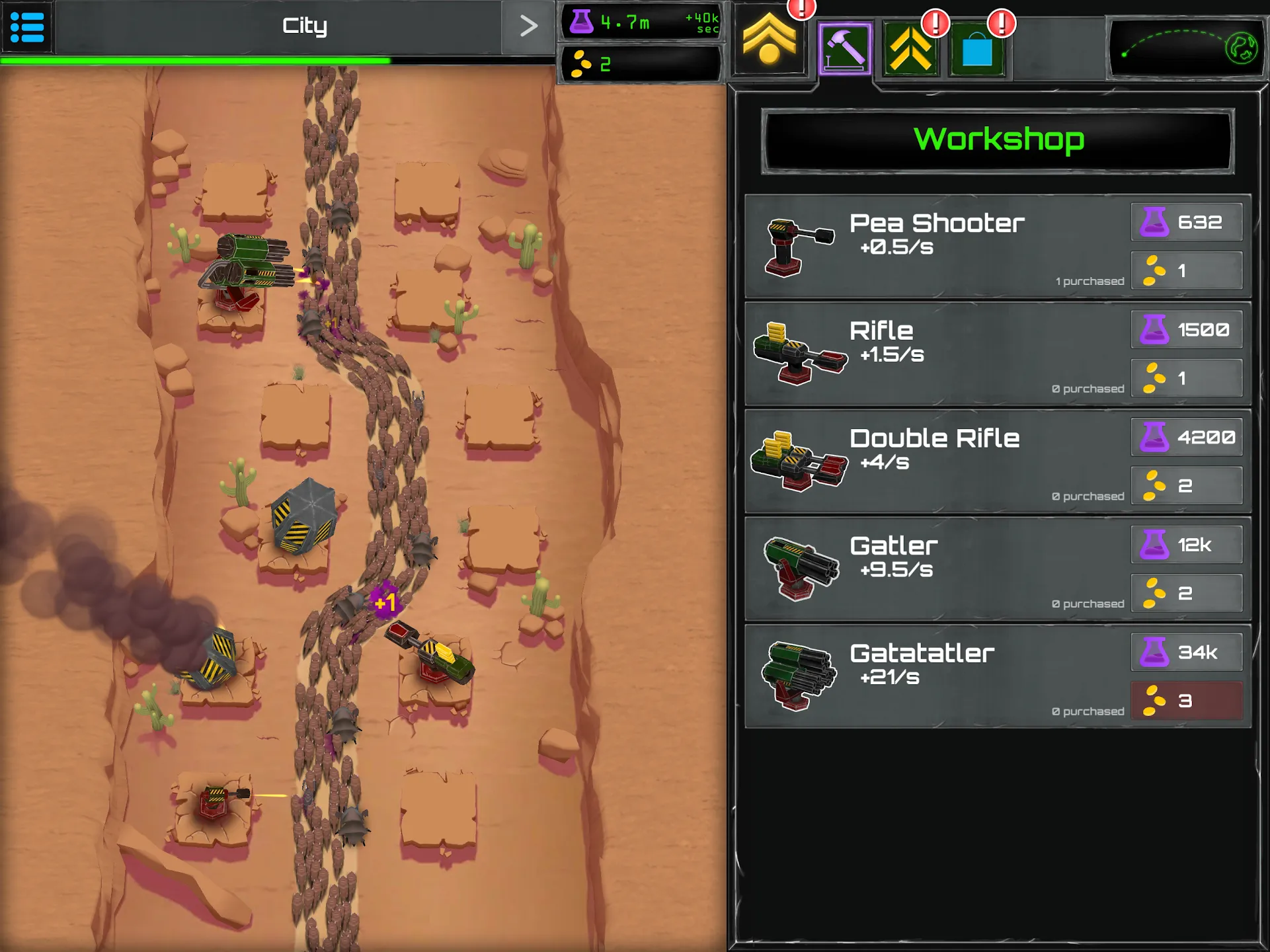 Turret Fusion Idle Clicker v1.8.1 APK Мод (Много денег) Screenshot 4 Turret Fusion Idle Clicker v1.8.1 APK Мод (Много денег) Screenshot 4