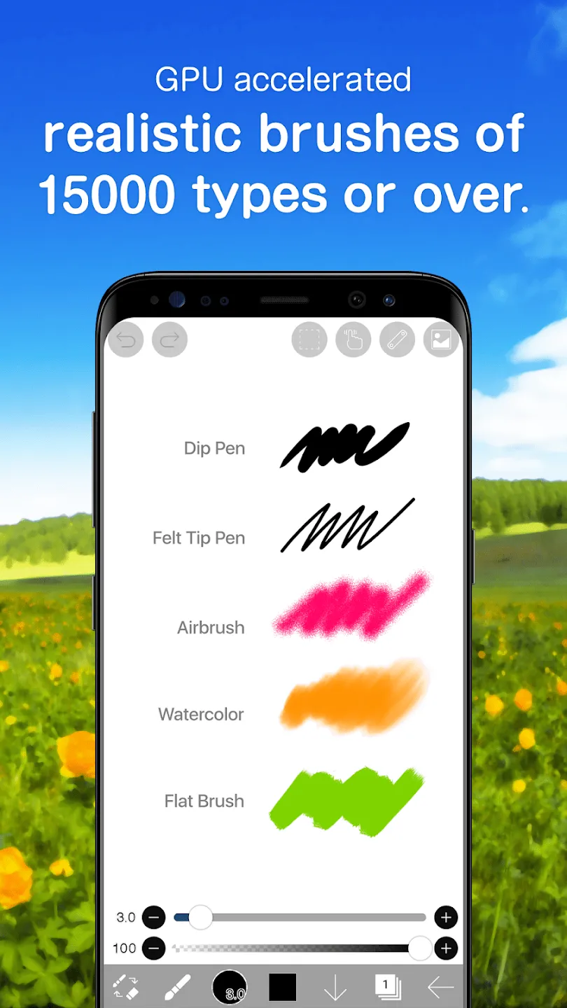 ibis Paint X v14.0.1 APK Мод (Всё открыто, Premium) Screenshot 2